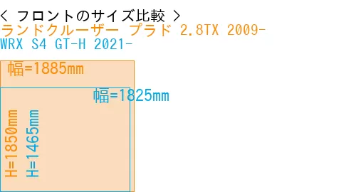 #ランドクルーザー プラド 2.8TX 2009- + WRX S4 GT-H 2021-